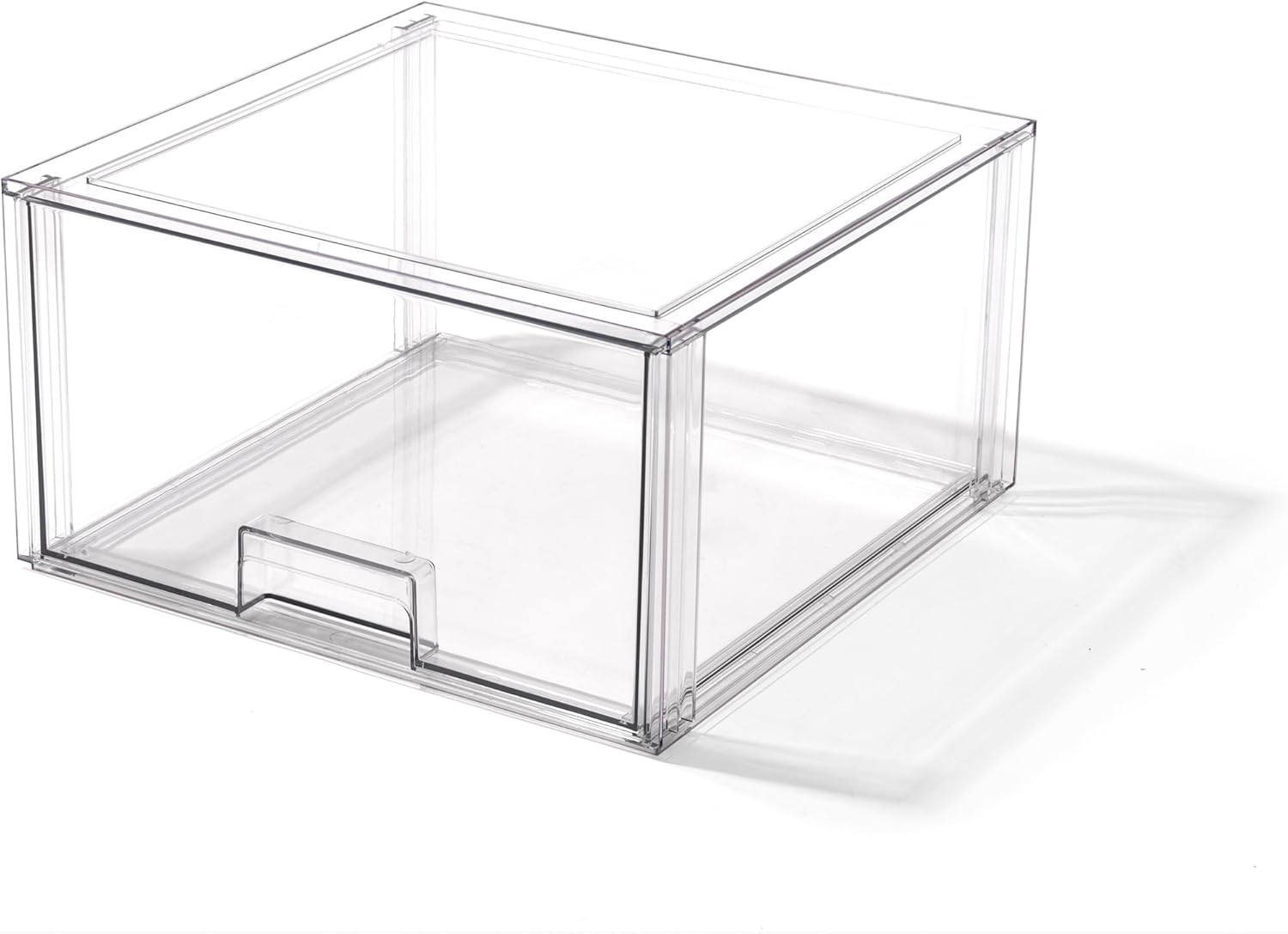 Home Bathroom Sink - Stackable Clear Storage Drawers, Tall X-Large