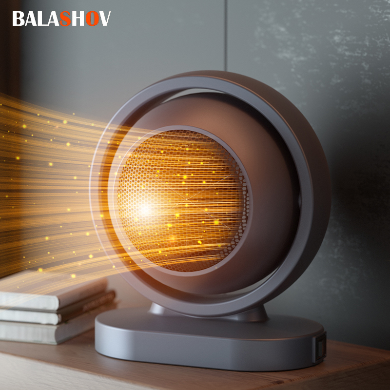 Home Bathroom Ventilation - 380W Electric Heater Portable Desktop Fan