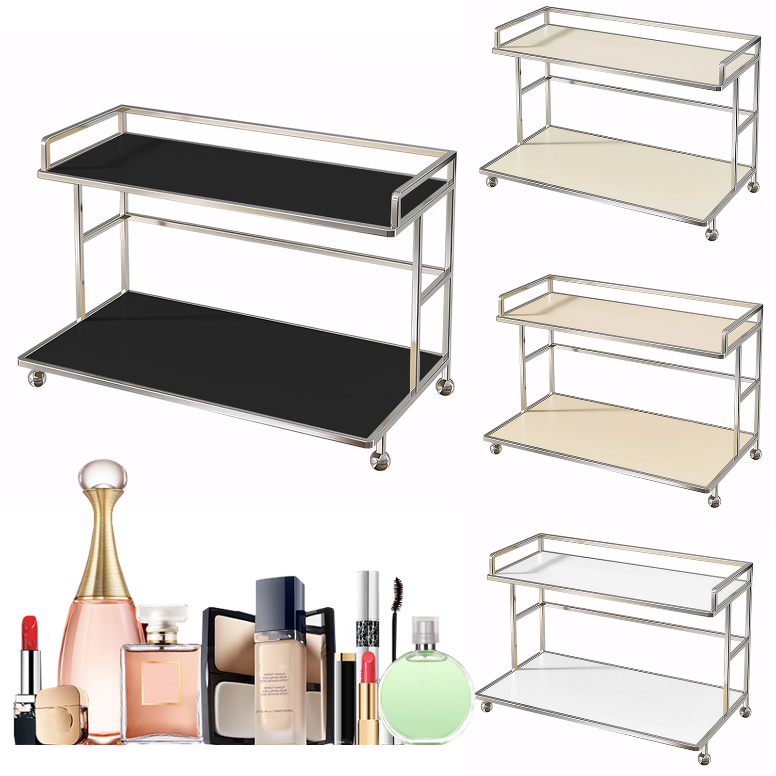 Home Living Bathroom Vanity - 1 Pcs Dressing Table Storage Rack