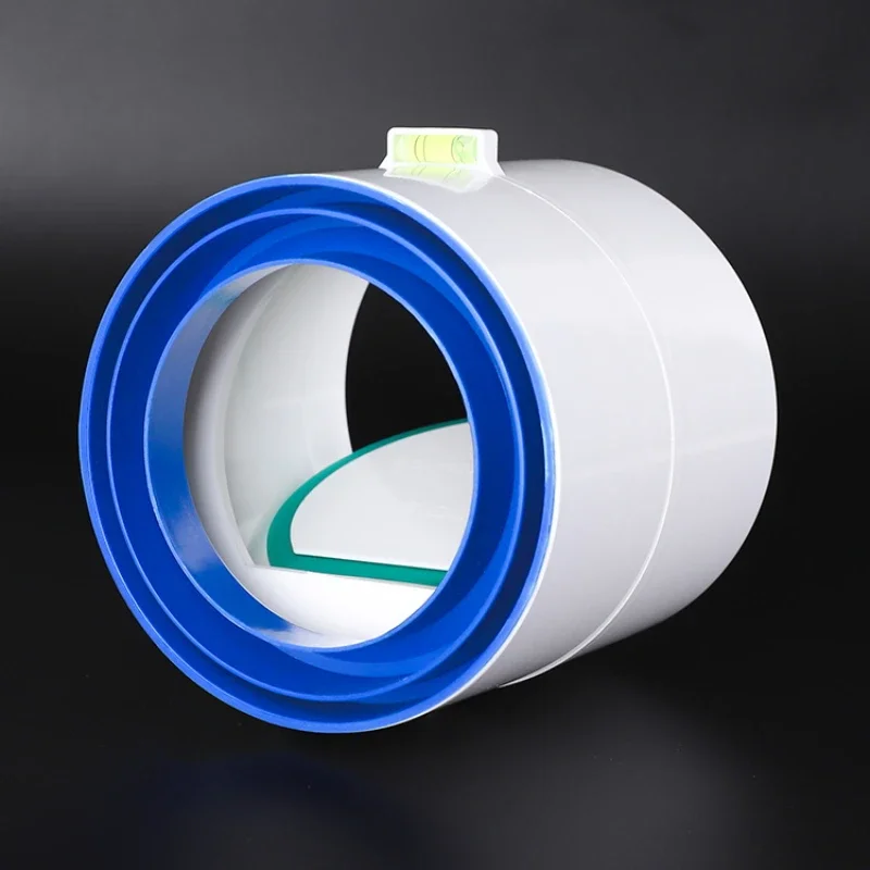 Home Bathroom Ventilation - 75/110PVC Exhaust Fan Check Valve Round