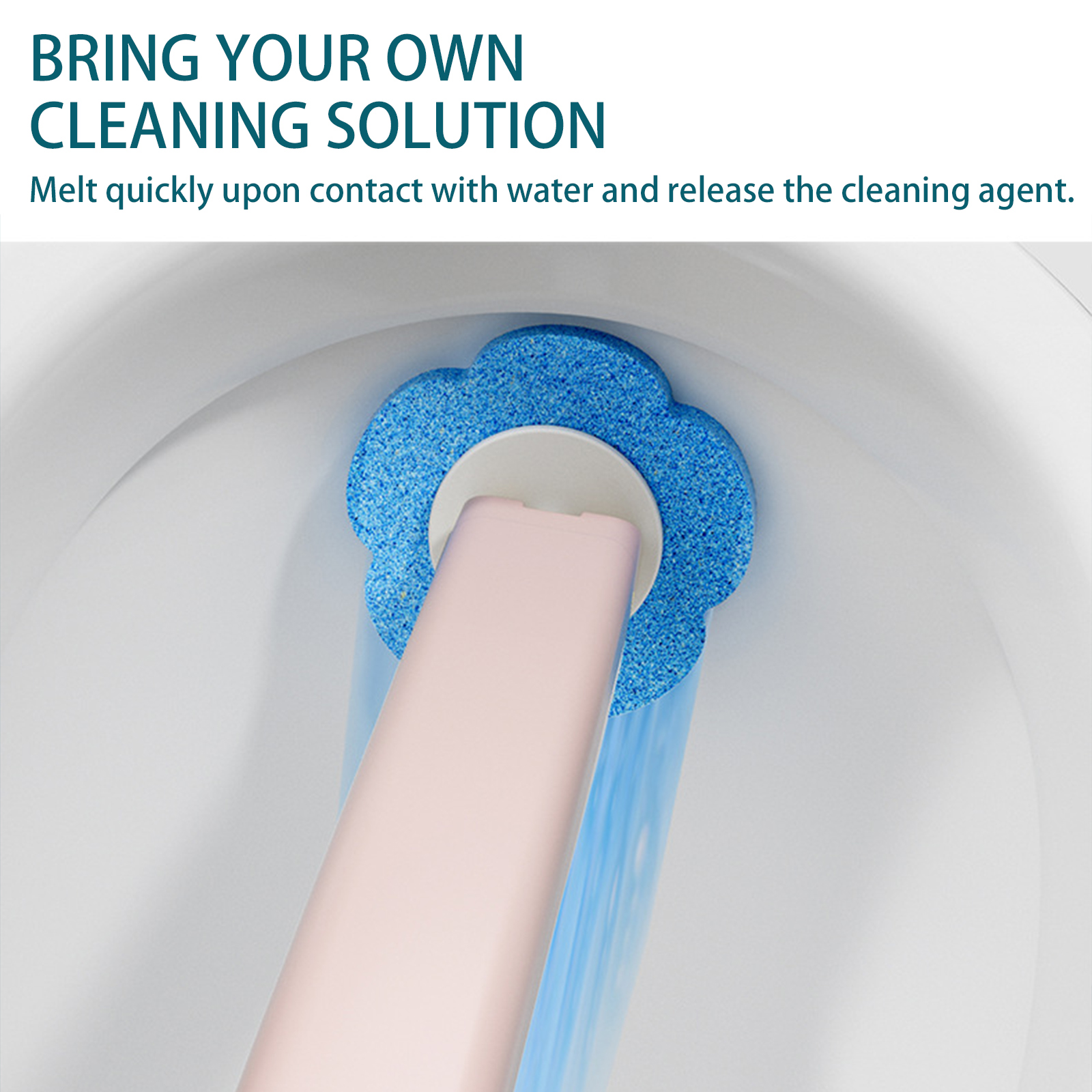Toilet Brush Holder - Wall Mounted Toilet Brush with 36