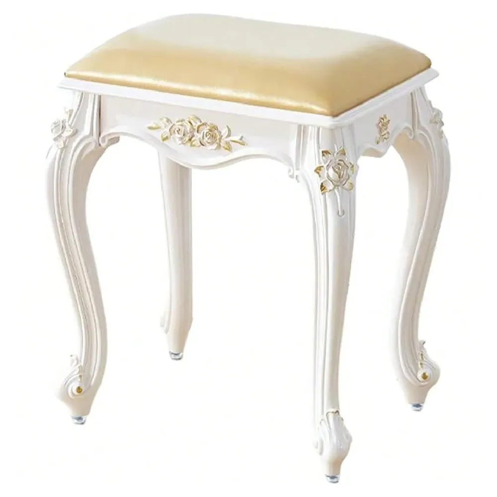 Home Living Bathroom Vanity - Vanity Stool Vanity Chair,Round Rectangular Stool,Cute