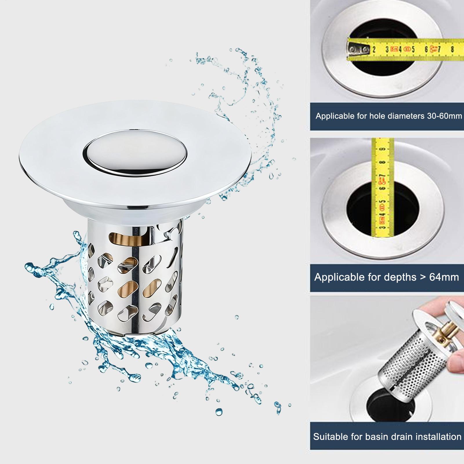 Bathroom Sink Drain Strainer A - Home Bathroom Tub avaliação e preço