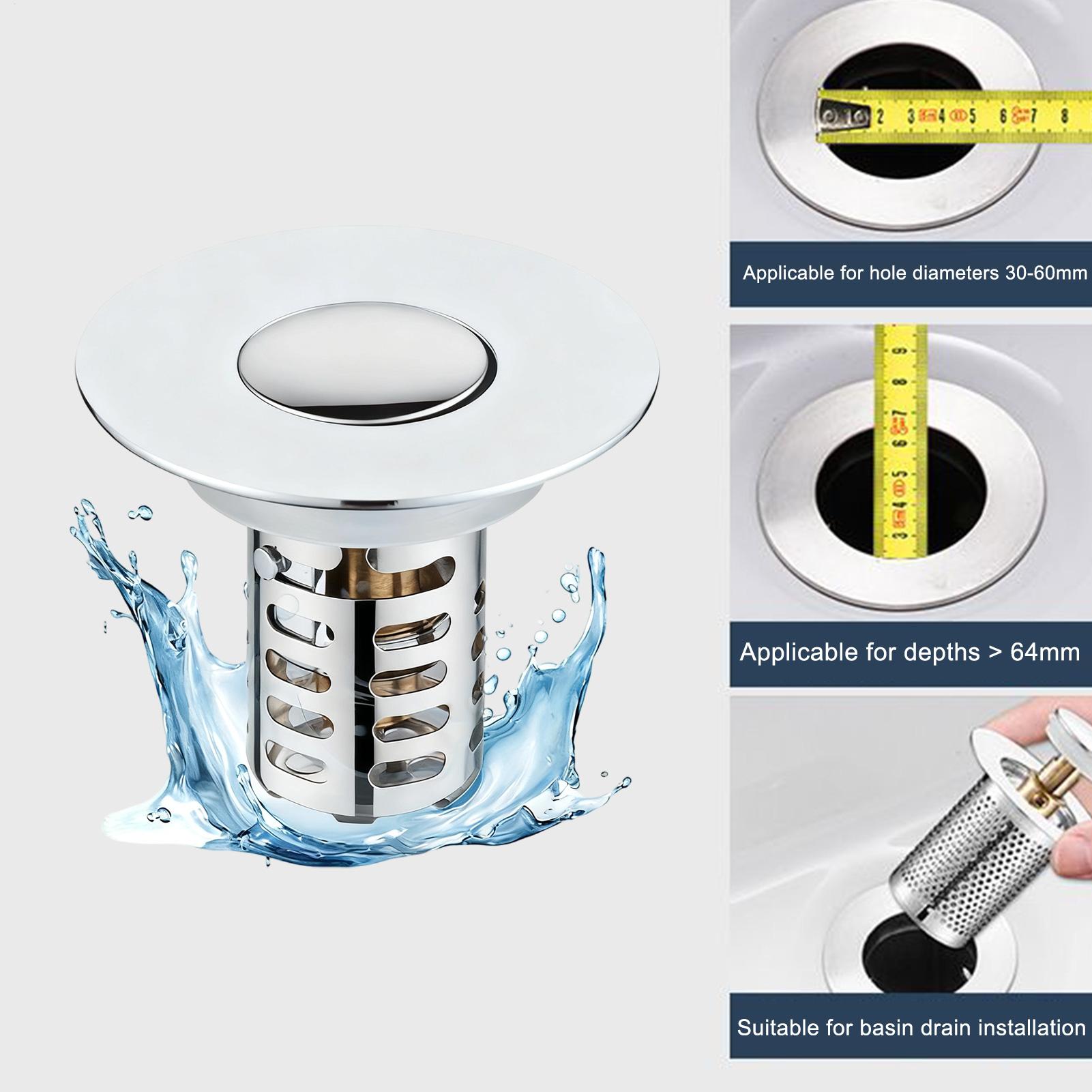 Bathroom Sink Drain Strainer A - Home Bathroom Tub avaliação e preço