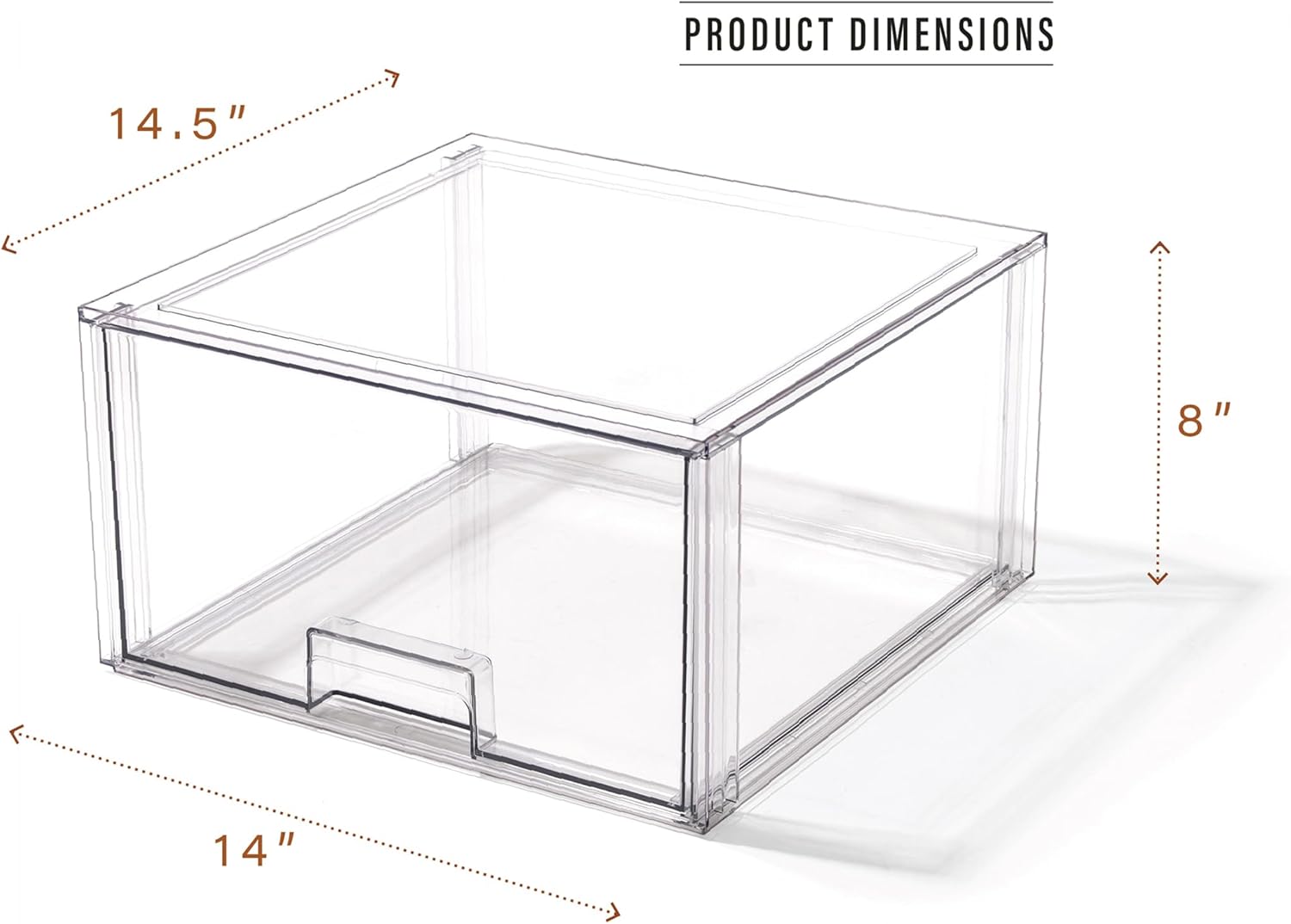 Stackable Clear Storage Drawer - Home Bathroom Sink avaliação e preço