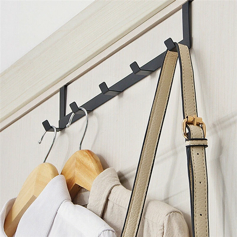 Hooks Over The Door 5 Hooks Ho - Home Kitchen Bathroom Marketing avaliação e preço