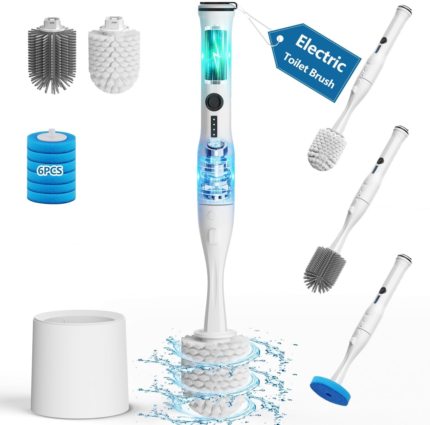 Electric Toilet Brush and Hold - Toilet Brush Holder avaliação e preço