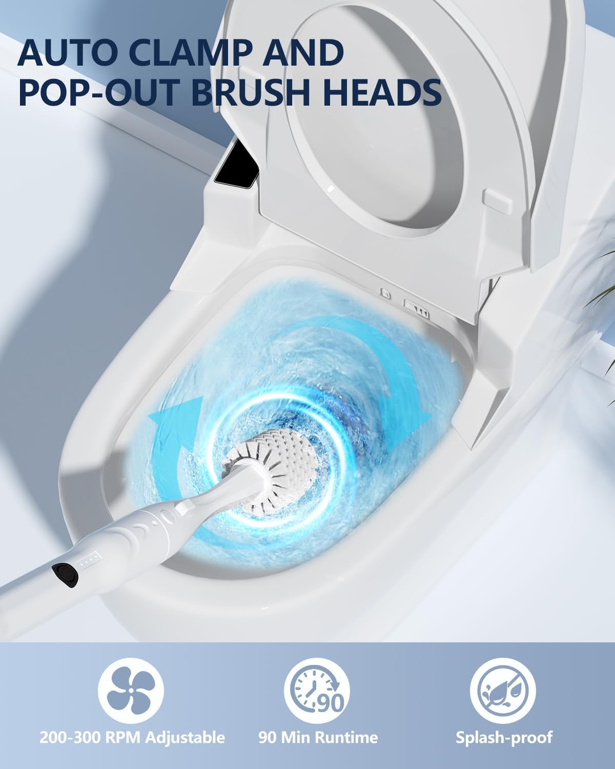 Electric Toilet Brush and Hold - Toilet Brush Holder avaliação e preço