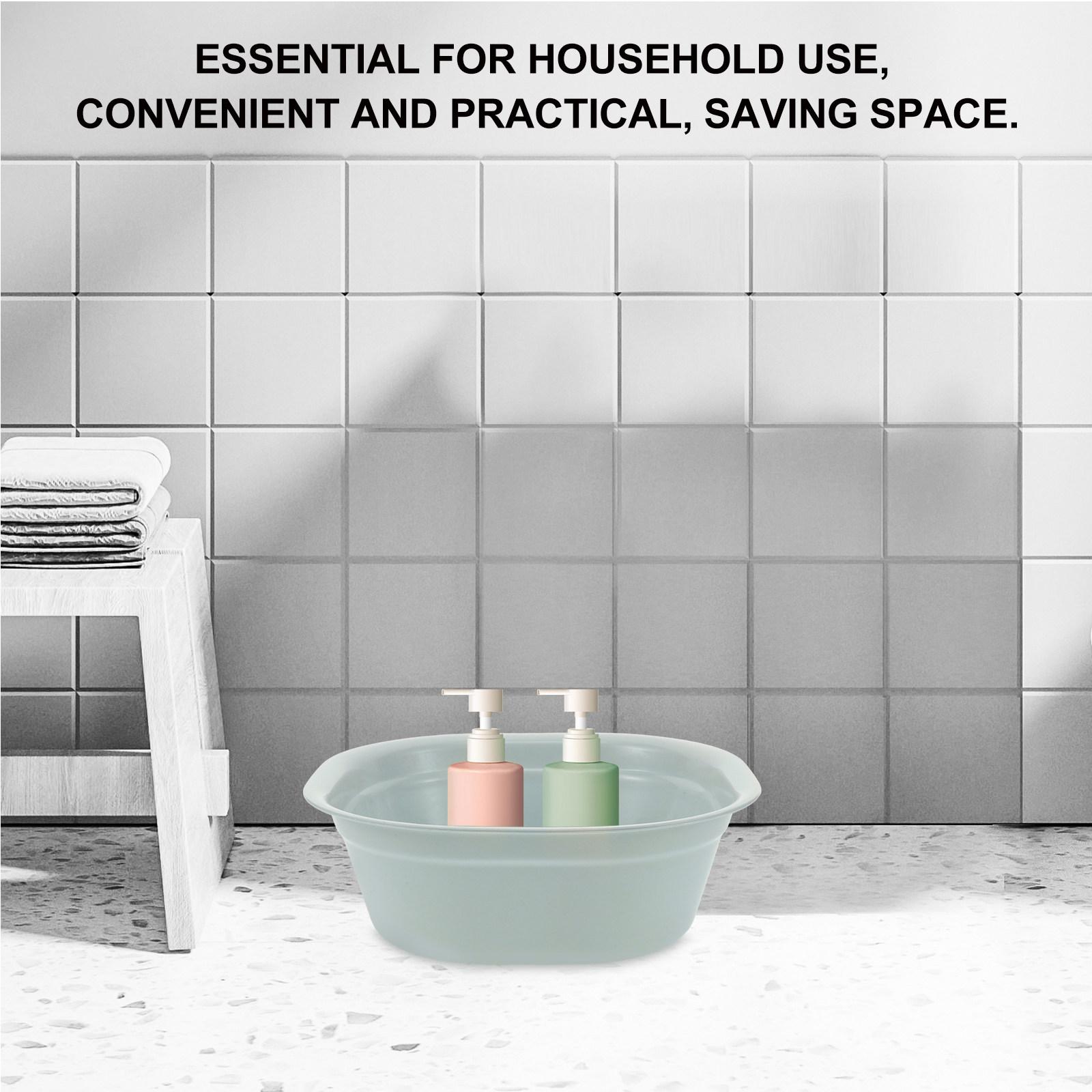 Thickened Plastic Wash Basin H - Home Bathroom Wash Basin avaliação e preço