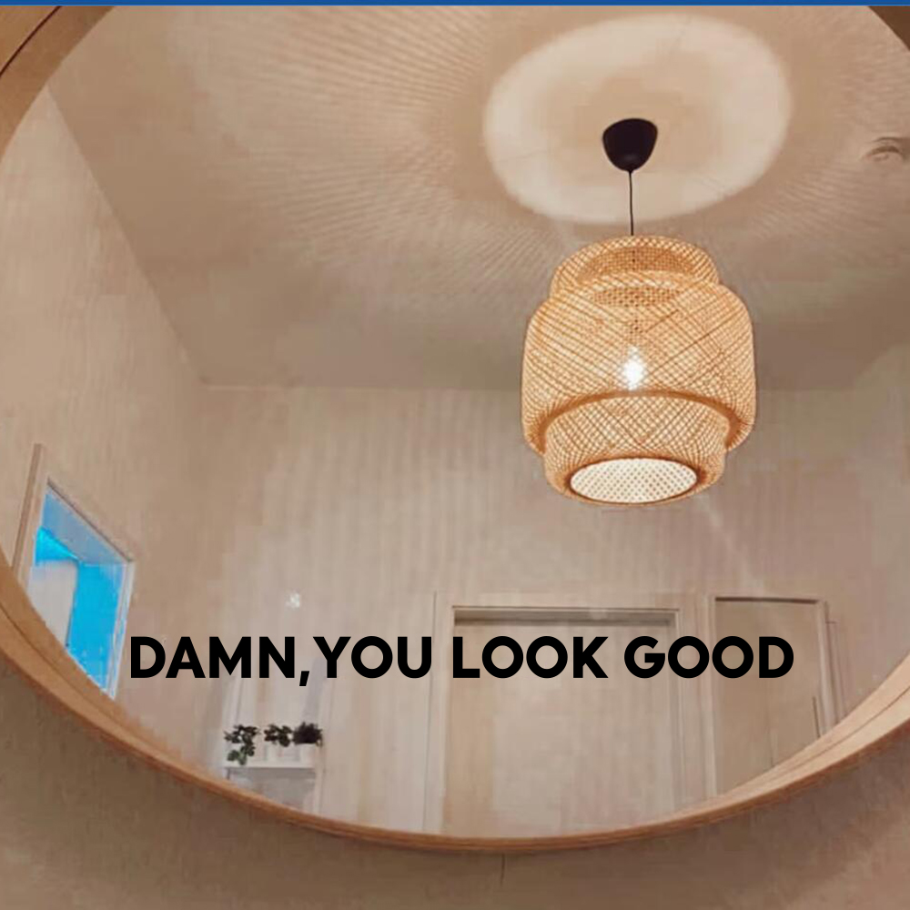 You Look Good Dainty Mirror St - Home Goods Bathroom Mirrors avaliação e preço