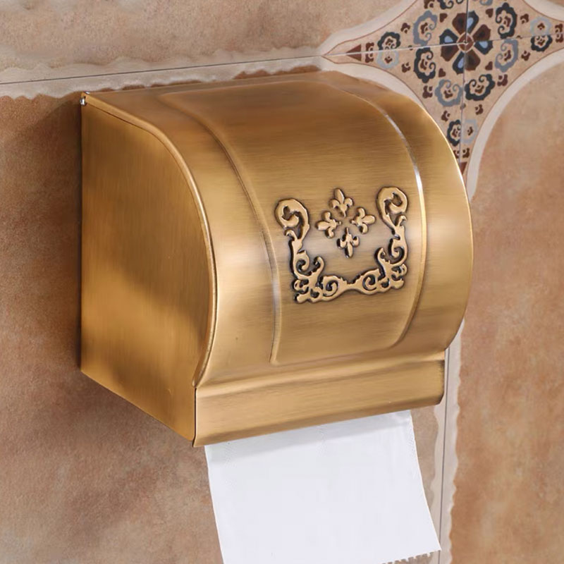 Tissue Box Holder Bathroom Wal - Home Bathroom Paper Towel Holder avaliação e preço