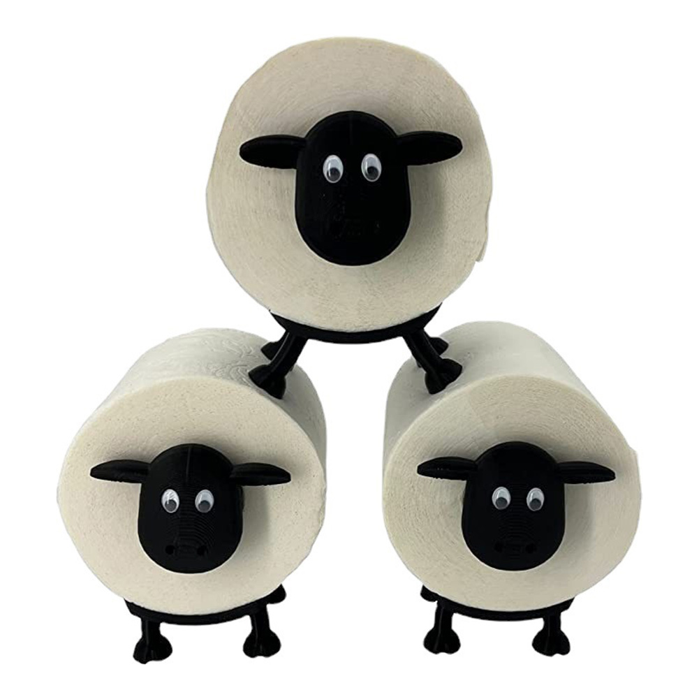 Sheep Toilet Paper Holder Resi - Home Bathroom Paper Towel Holder avaliação e preço