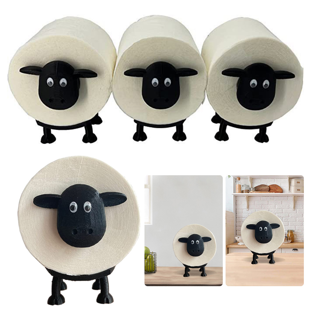 Sheep Toilet Paper Holder Resi - Home Bathroom Paper Towel Holder avaliação e preço