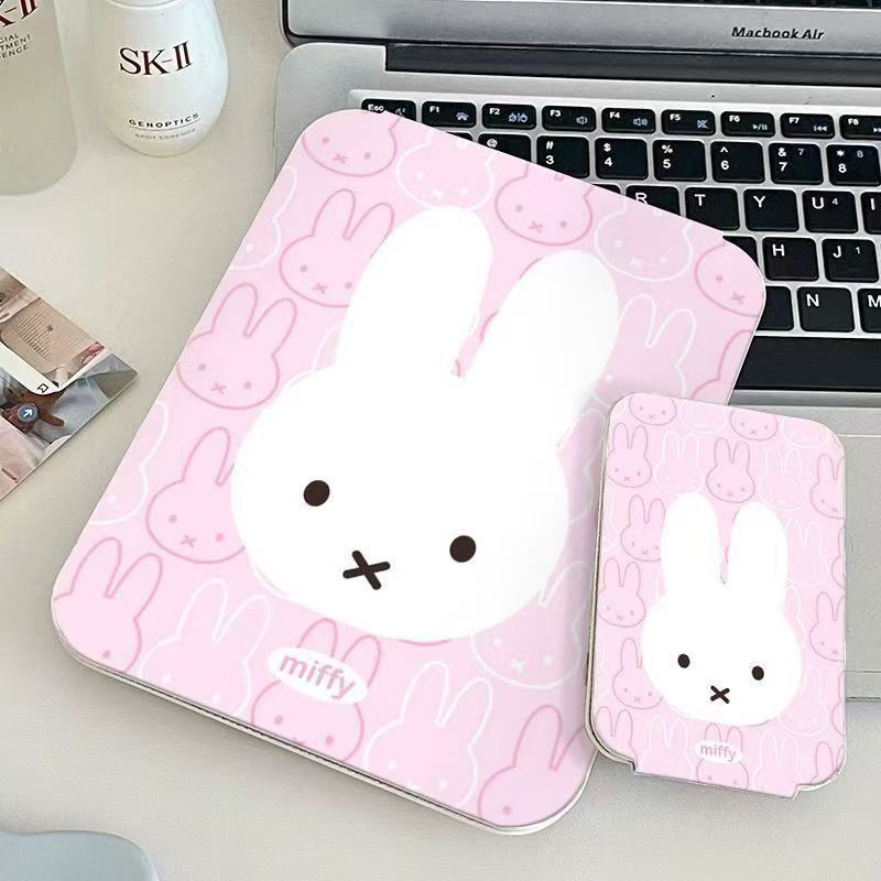 Miffy Bunny Makeup Mirror Port - Home Goods Bathroom Mirrors avaliação e preço