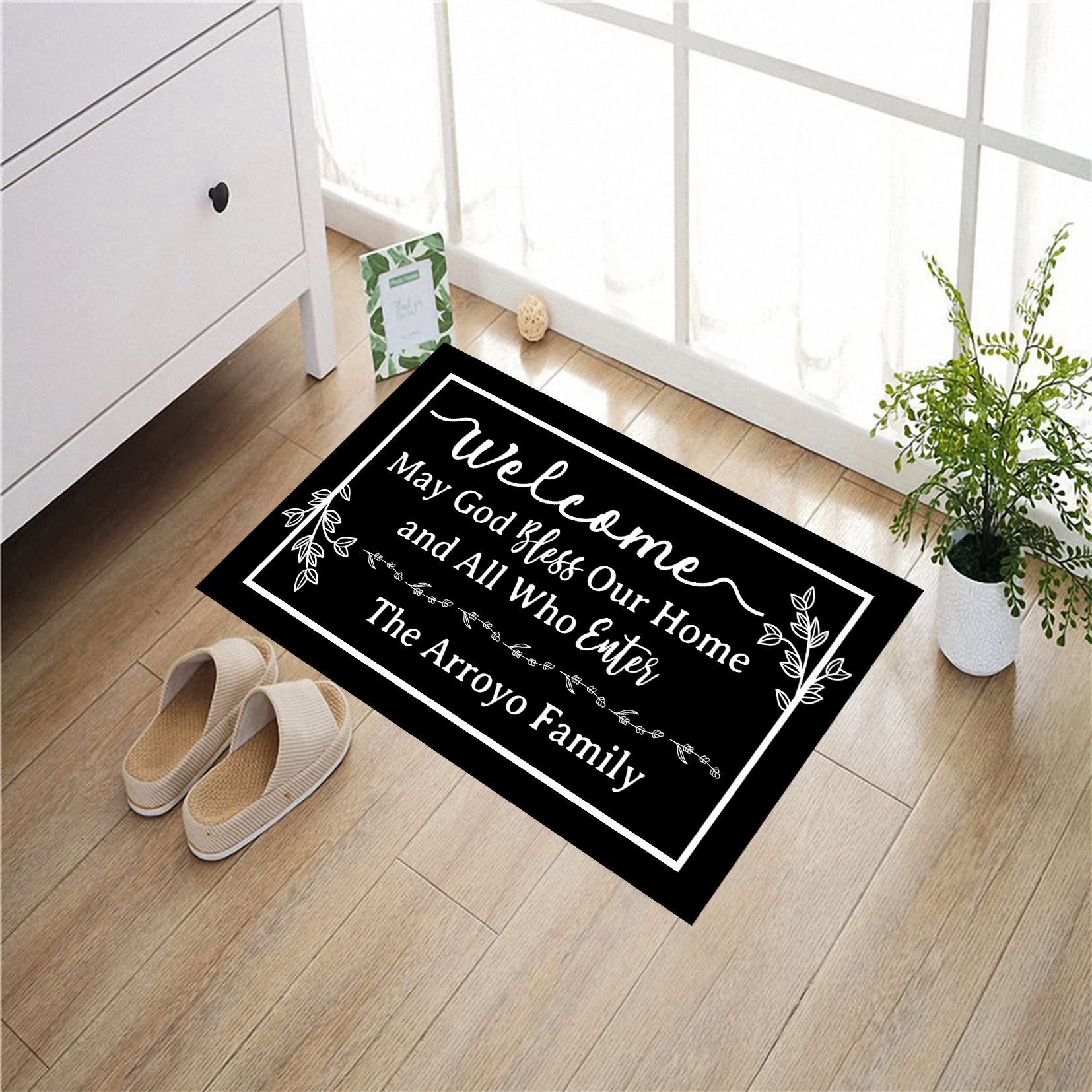 May God Bless Our Home and All - Home Bathroom Name avaliação e preço