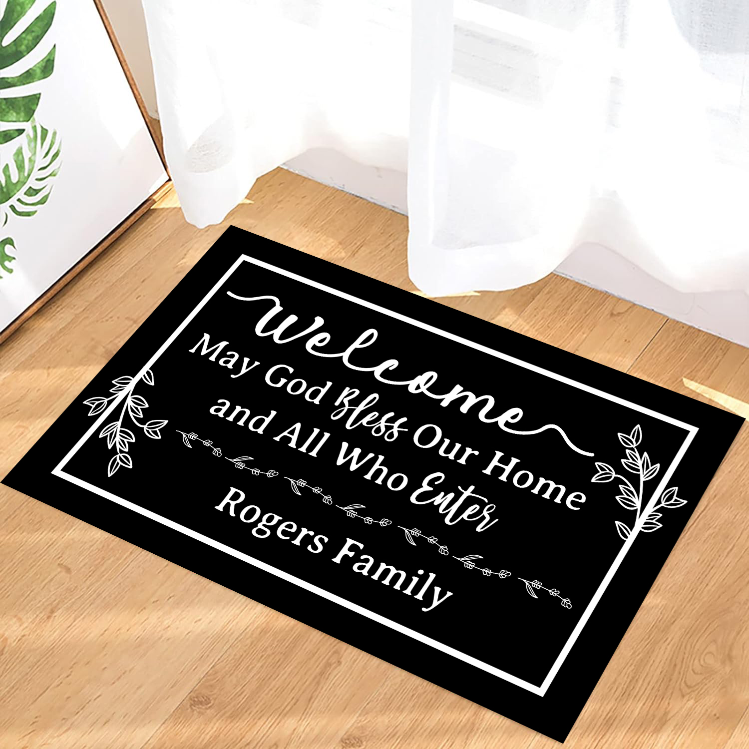 May God Bless Our Home and All - Home Bathroom Name avaliação e preço