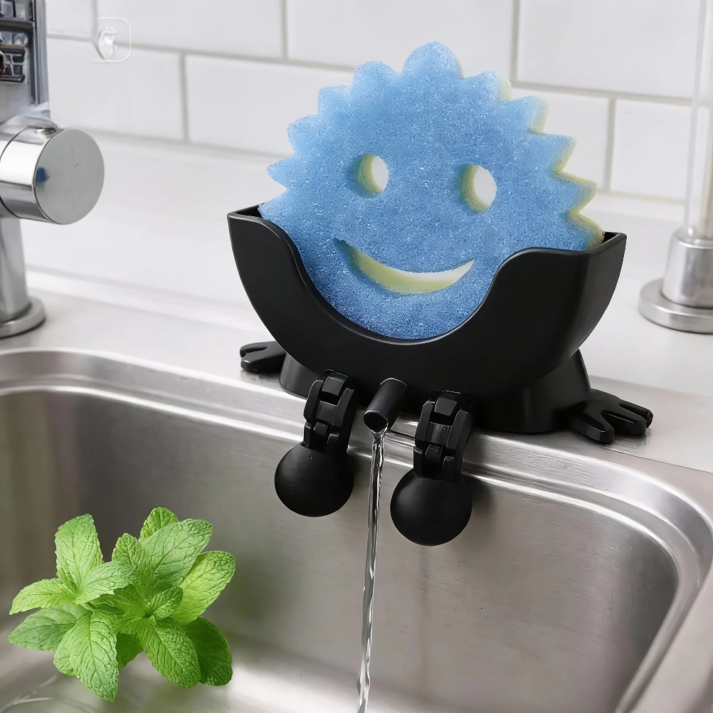 Drainable Soap & Sponge Holder - Home Bathroom Sink avaliação e preço
