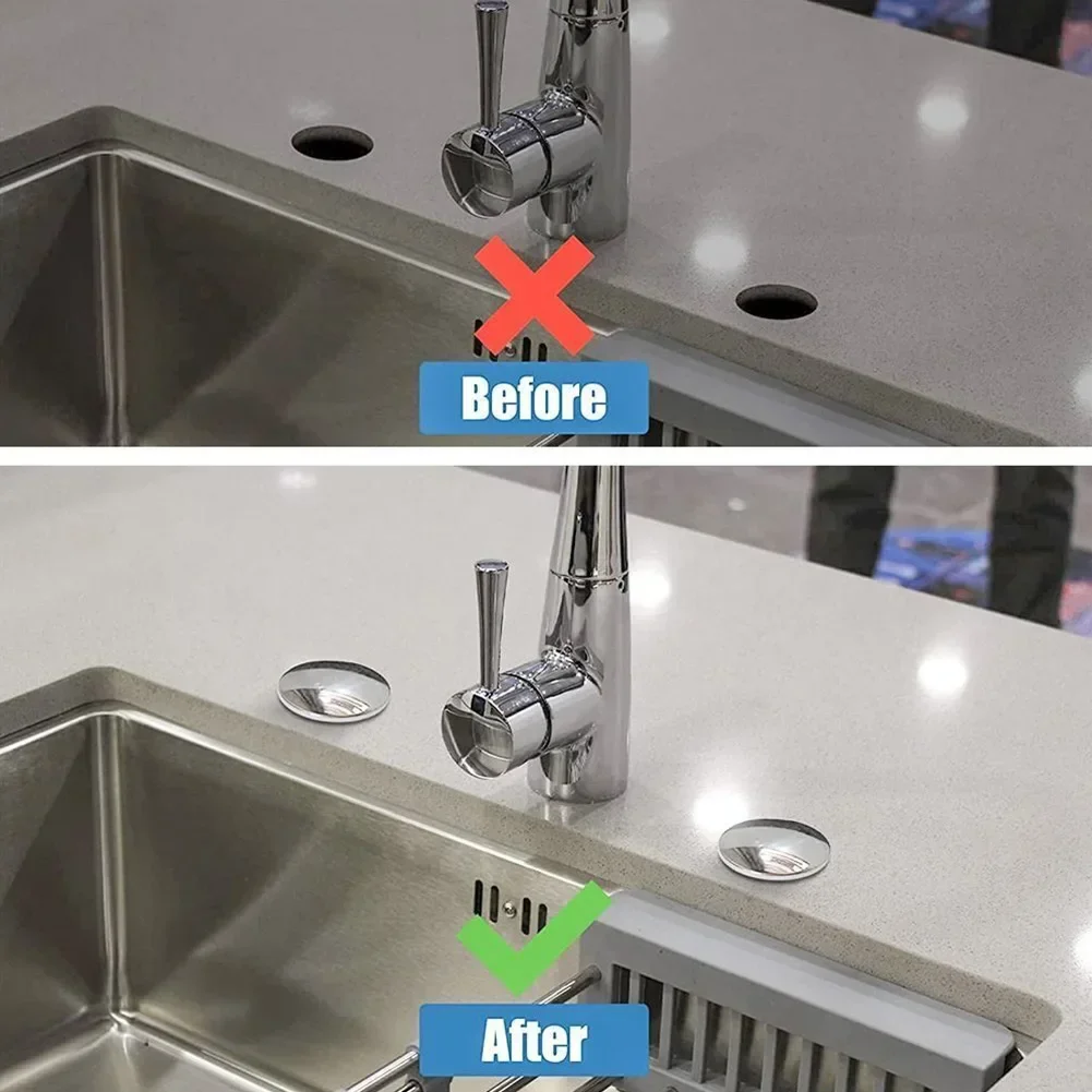 Kitchen Sink Hole Cover Faucet - Home Kitchen Bathroom Marketing avaliação e preço