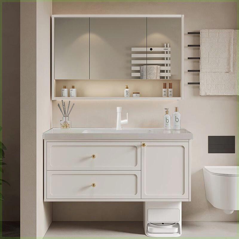 French-style Bathroom Cabinets - Home Bathroom Cleaning Robot avaliação e preço