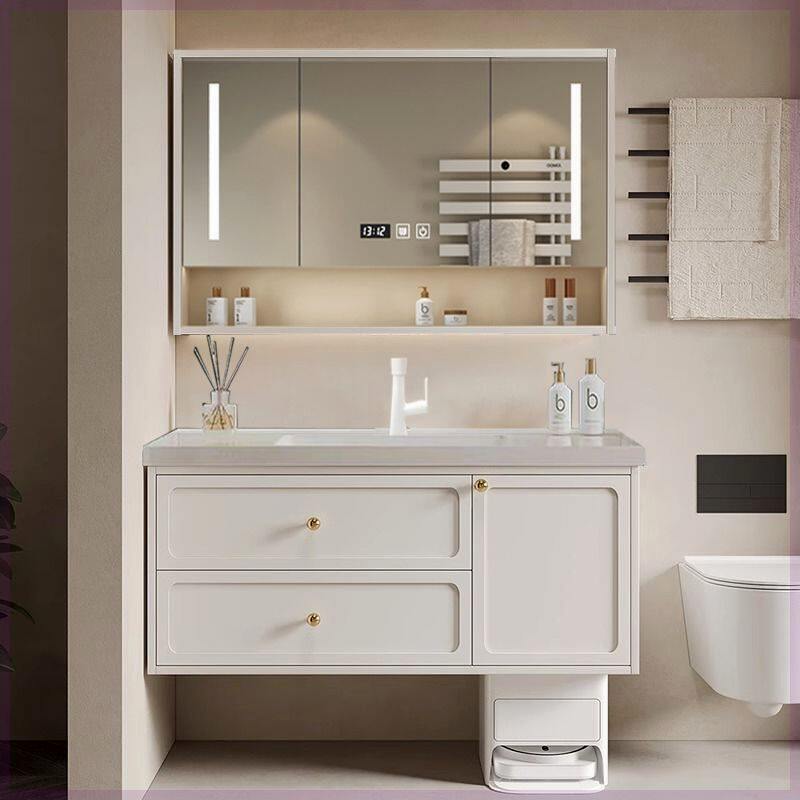 French-style Bathroom Cabinets - Home Bathroom Cleaning Robot avaliação e preço