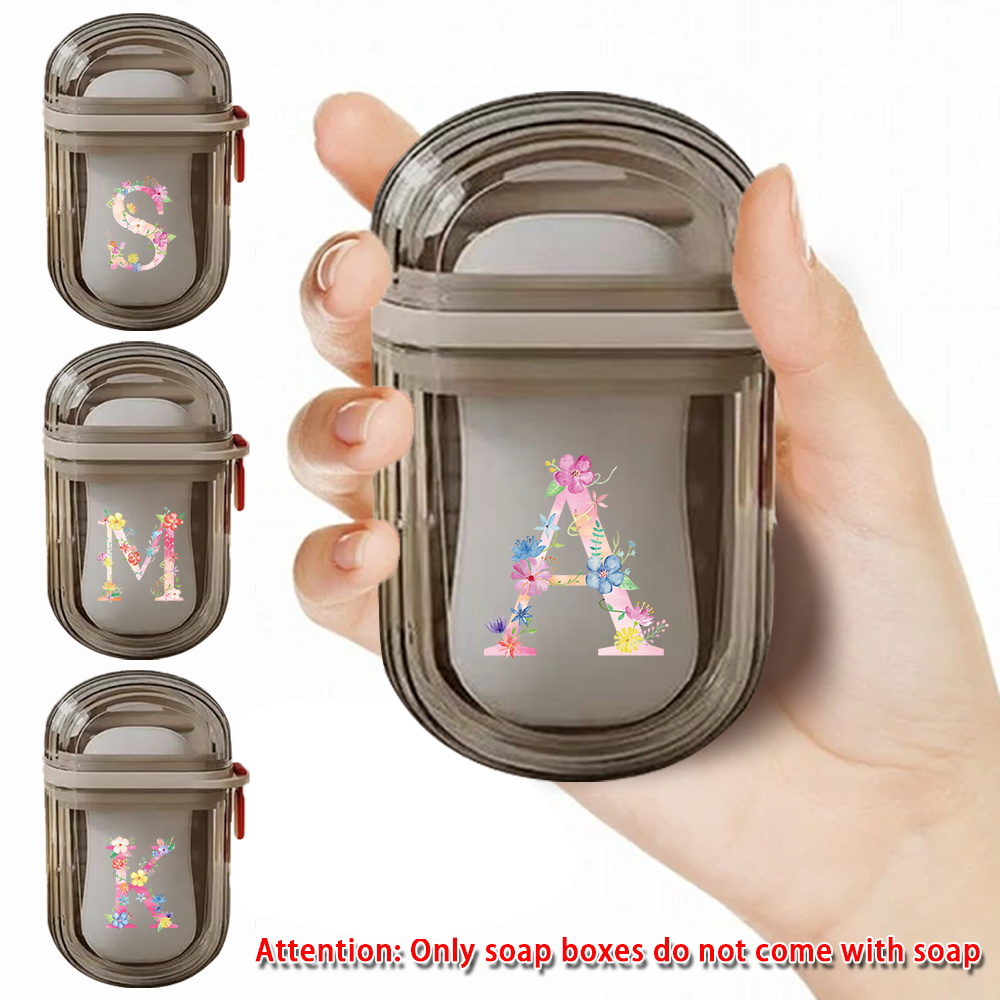 1pcs Soap Box Tray Soap Case O - Home Bathroom Name avaliação e preço
