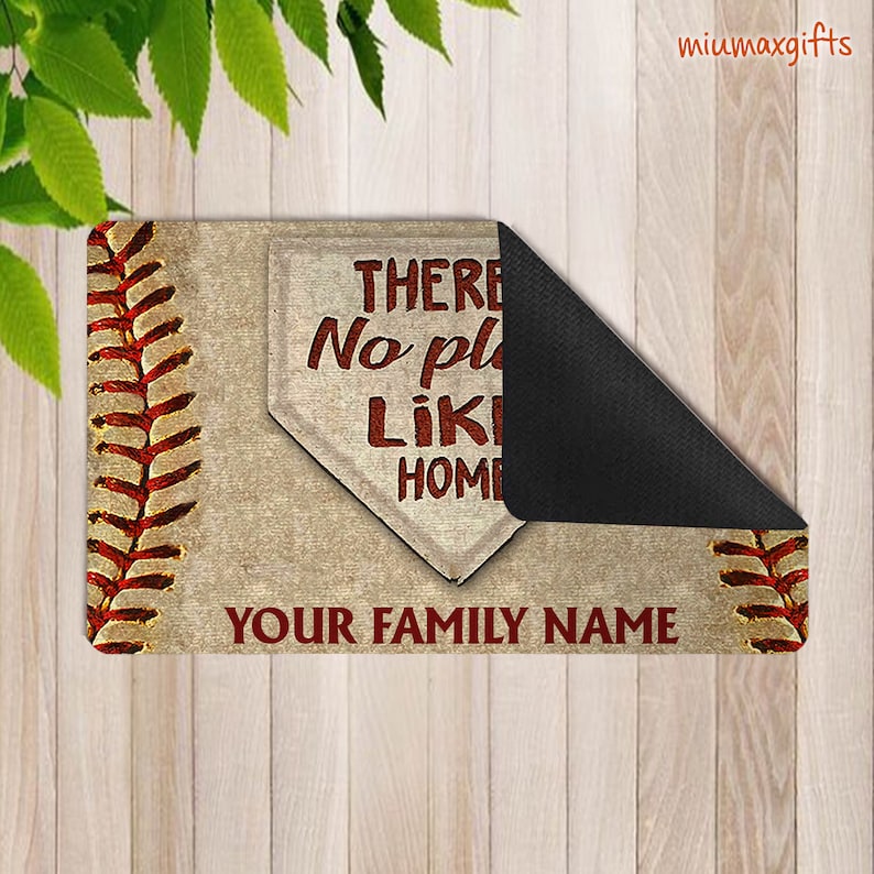 Personalized Baseball Name Doo - Home Bathroom Name avaliação e preço