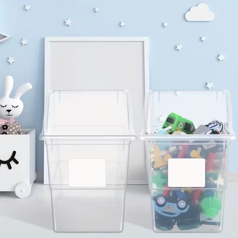 6-Pack Clear Plastic Storage B - Home Essentials Bathroom Organizer avaliação e preço