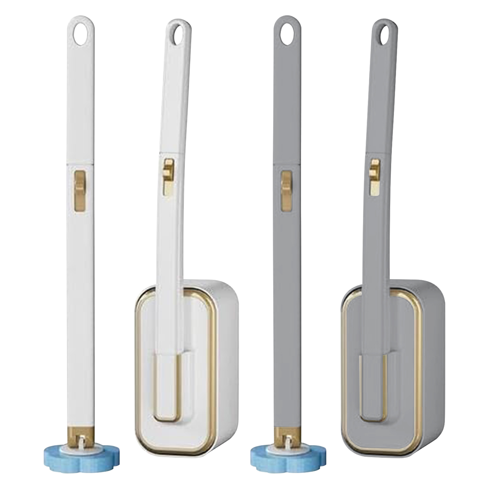 Disposable Toilet Brush with 3 - Toilet Brush Holder avaliação e preço