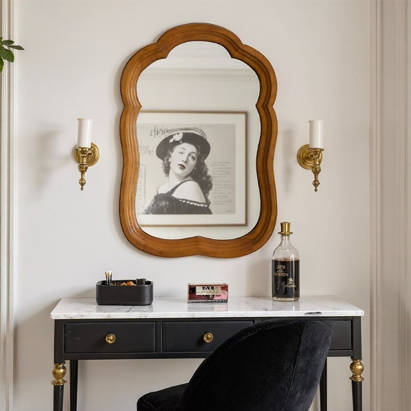 Makeup Dressing Table Mirror L - Home Living Bathroom Vanity avaliação e preço