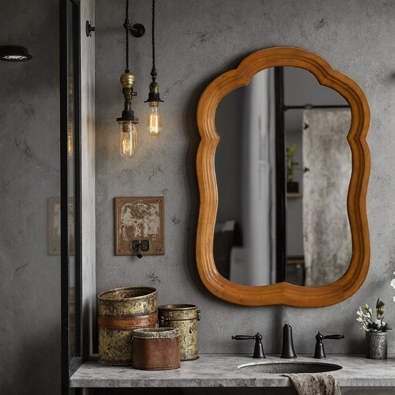 Makeup Dressing Table Mirror L - Home Living Bathroom Vanity avaliação e preço