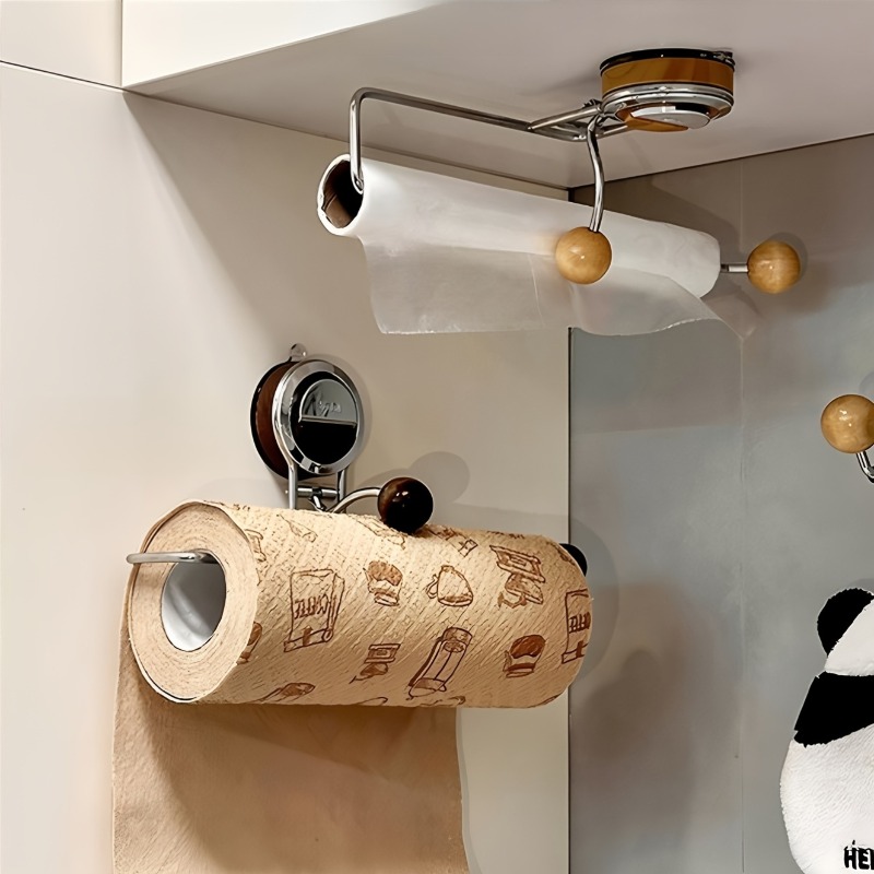 Suction Cup Kitchen Paper Towe - Home Bathroom Paper Towel Holder avaliação e preço