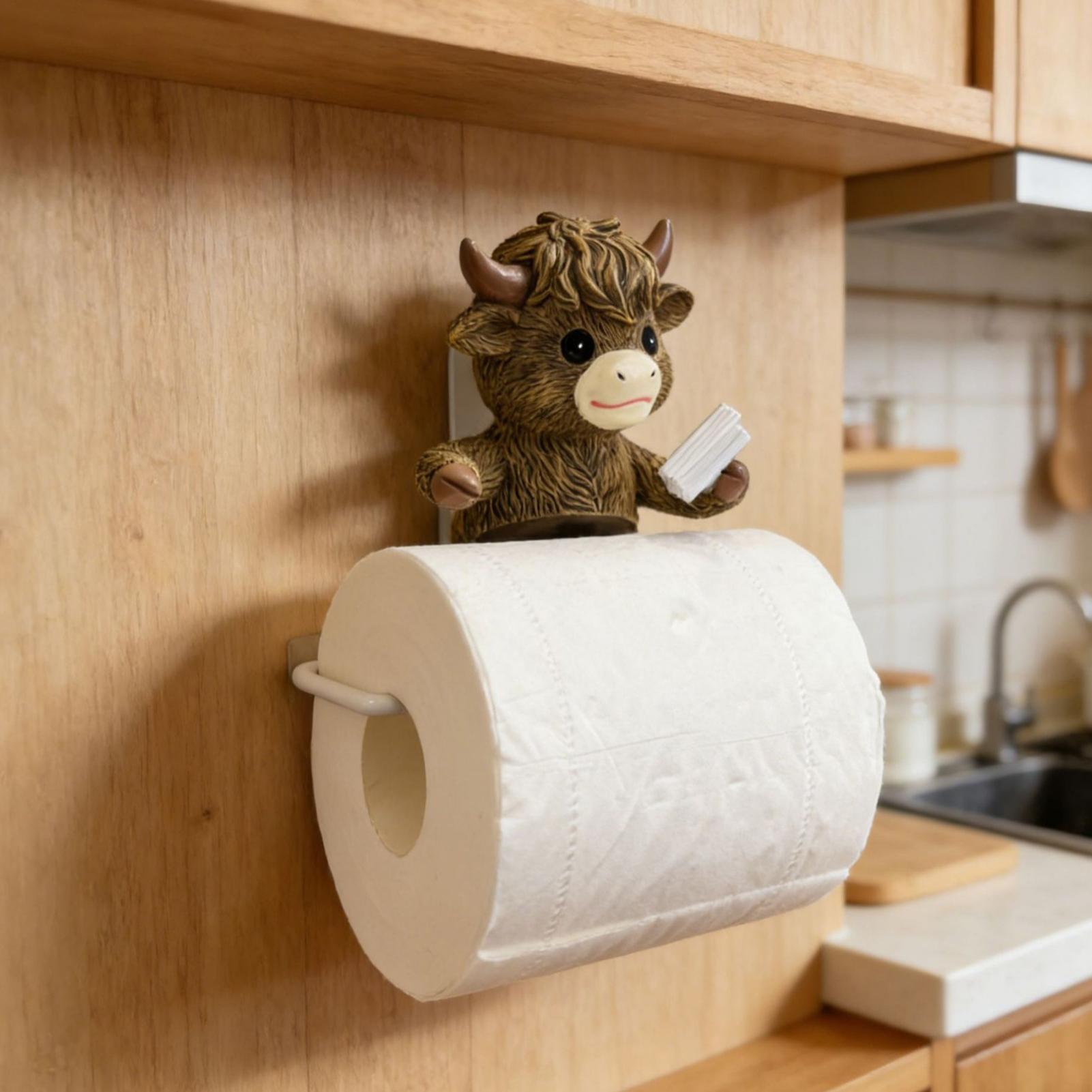 Rustic Paper Towel Holder Rust - Home Bathroom Paper Towel Holder avaliação e preço