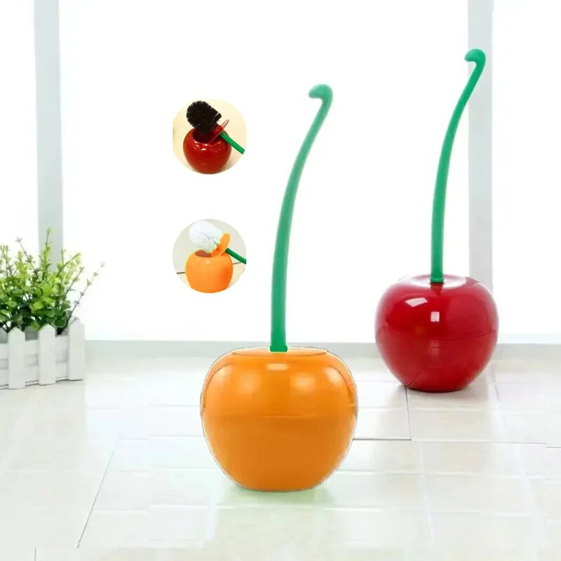 1pc Red Toilet Brush Creative  - Toilet Brush Holder avaliação e preço