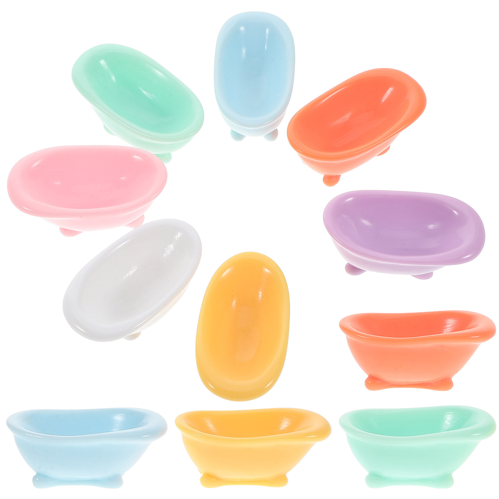 12Pcs Miniature Dollhouse Bath - Home Bathroom Tub avaliação e preço