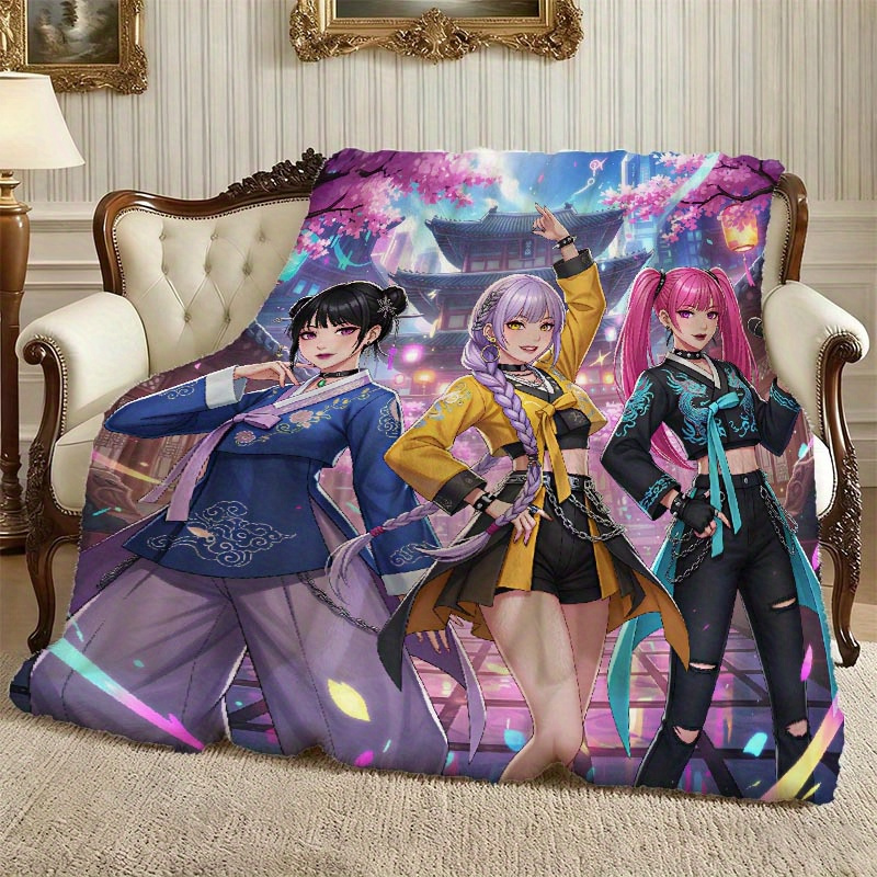 KPOP Group Themed Blanket with - Home Bathroom Name avaliação e preço