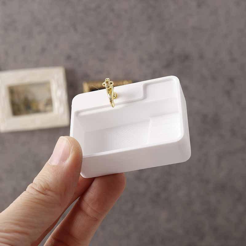 1/12 Home Accessories Dollhous - Home Bathroom Wash Basin avaliação e preço
