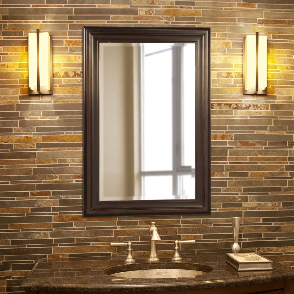 Recular Oil Rubbed Bronze Wall - Home Living Bathroom Vanity avaliação e preço