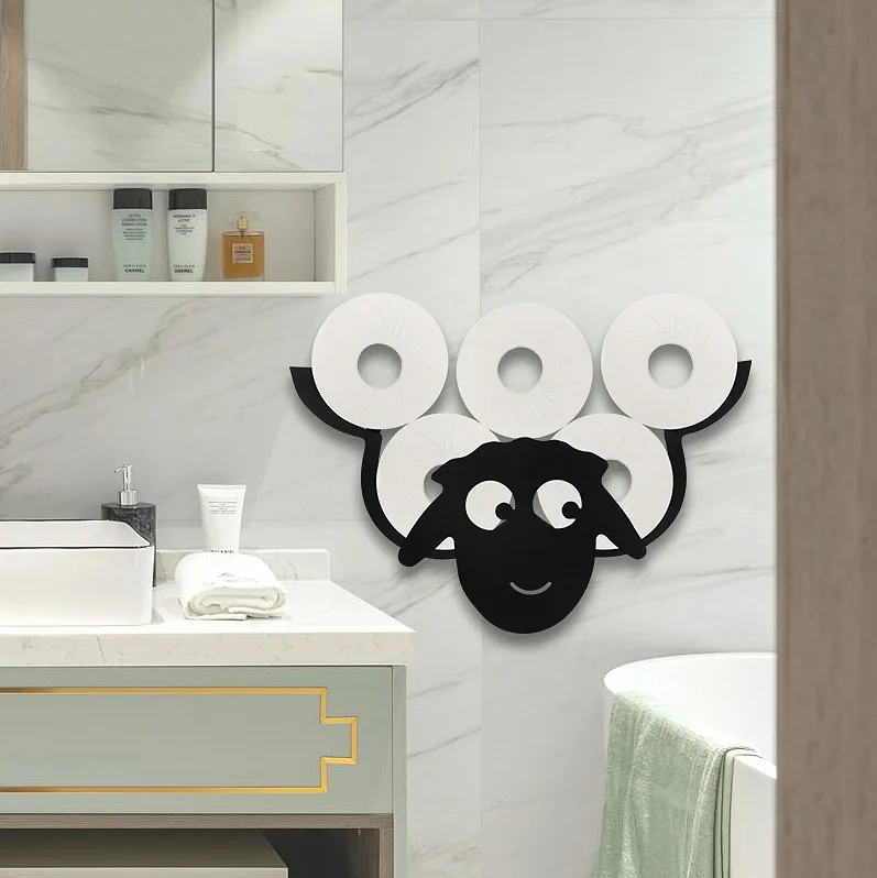 Steel Toilet Paper Holder Bath - Home Bathroom Paper Towel Holder avaliação e preço