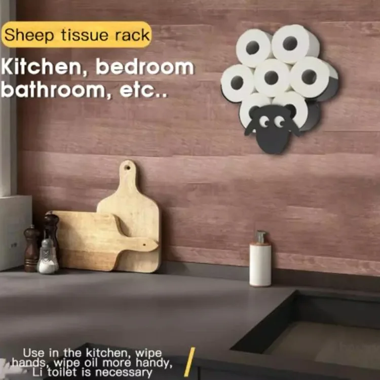 Steel Toilet Paper Holder Bath - Home Bathroom Paper Towel Holder avaliação e preço