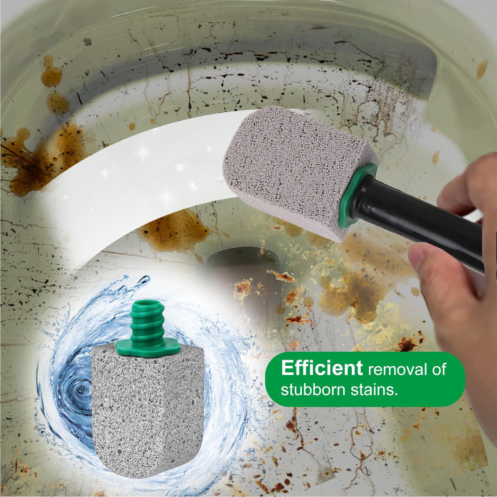 Pumice Stones With Long Handle - Home Bathroom Sink avaliação e preço
