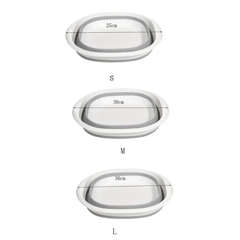 Plastic Folding Basins Portabl - Home Bathroom Wash Basin avaliação e preço