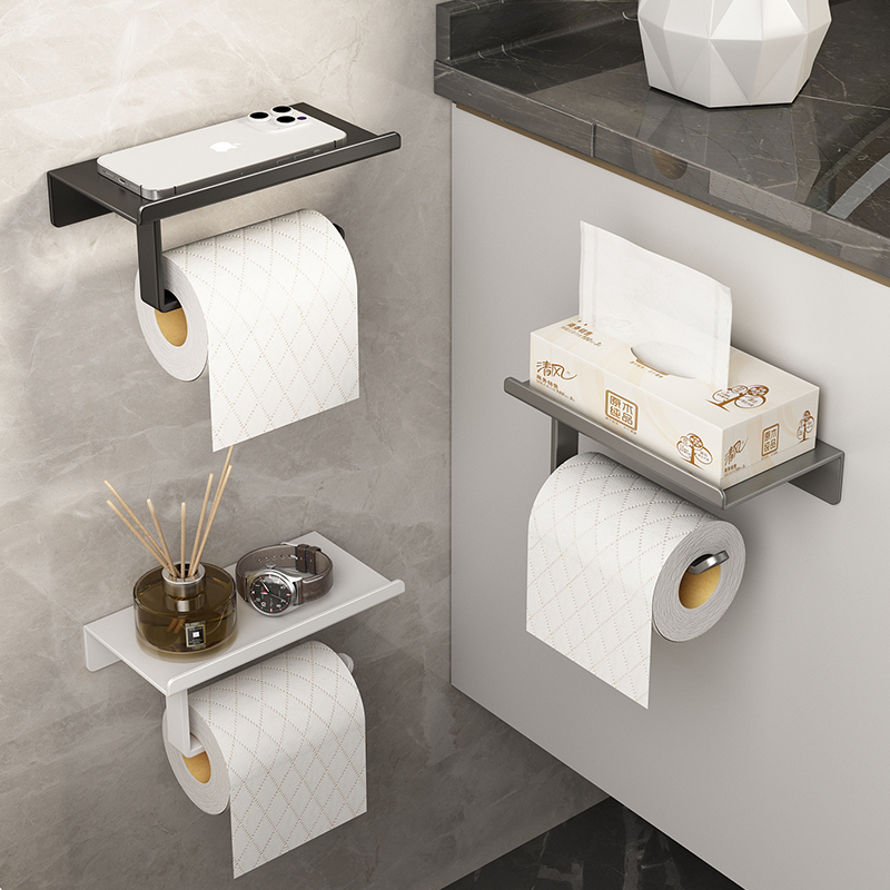 Stainless Steel Wall Mount Bat - Home Bathroom Paper Towel Holder avaliação e preço