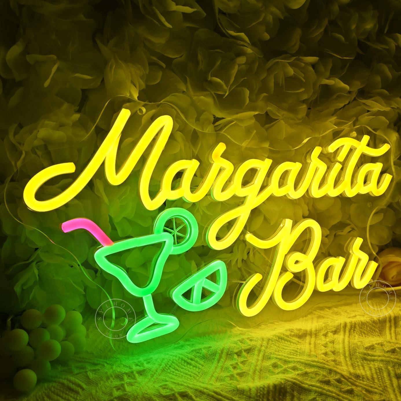 Margarita Bar Neon Sign Dimmab - Home Kitchen & Bathroom avaliação e preço