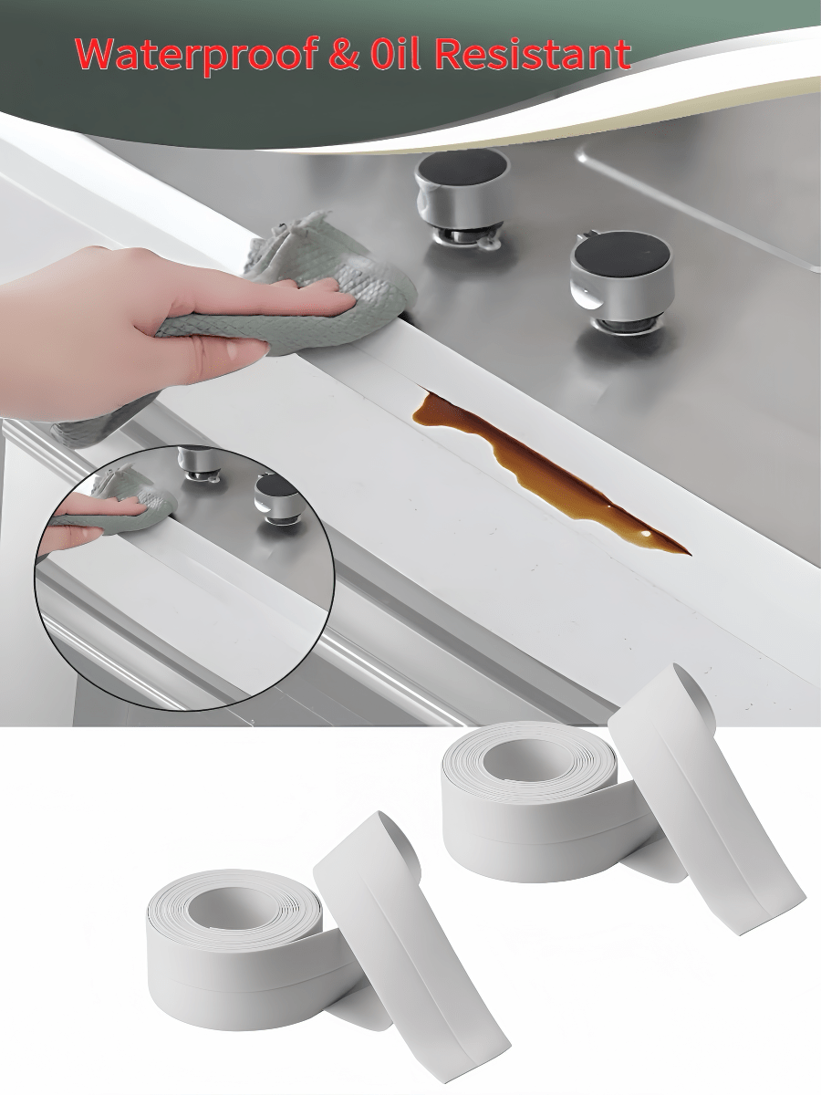 3 Rolls of Waterproof Tape for - Home Bathroom Sink avaliação e preço