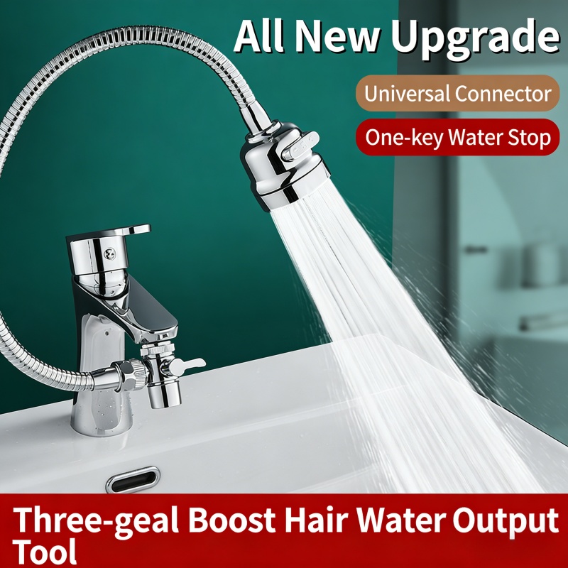 3-speed External Shower Head f - Home Bathroom Wash Basin avaliação e preço