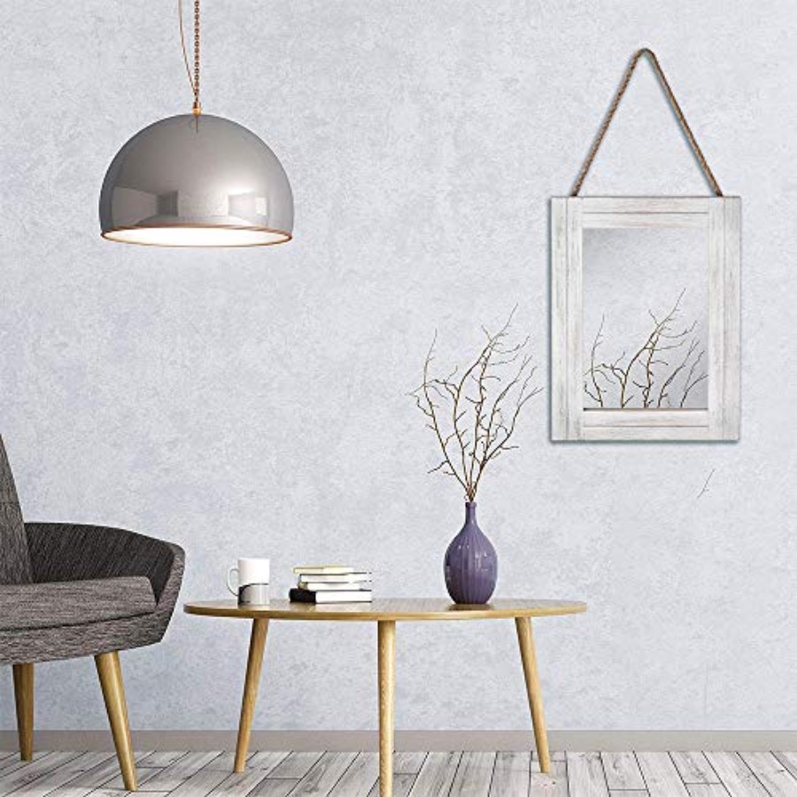Rectangle Wall Mirror for Bath - Home Living Bathroom Vanity avaliação e preço