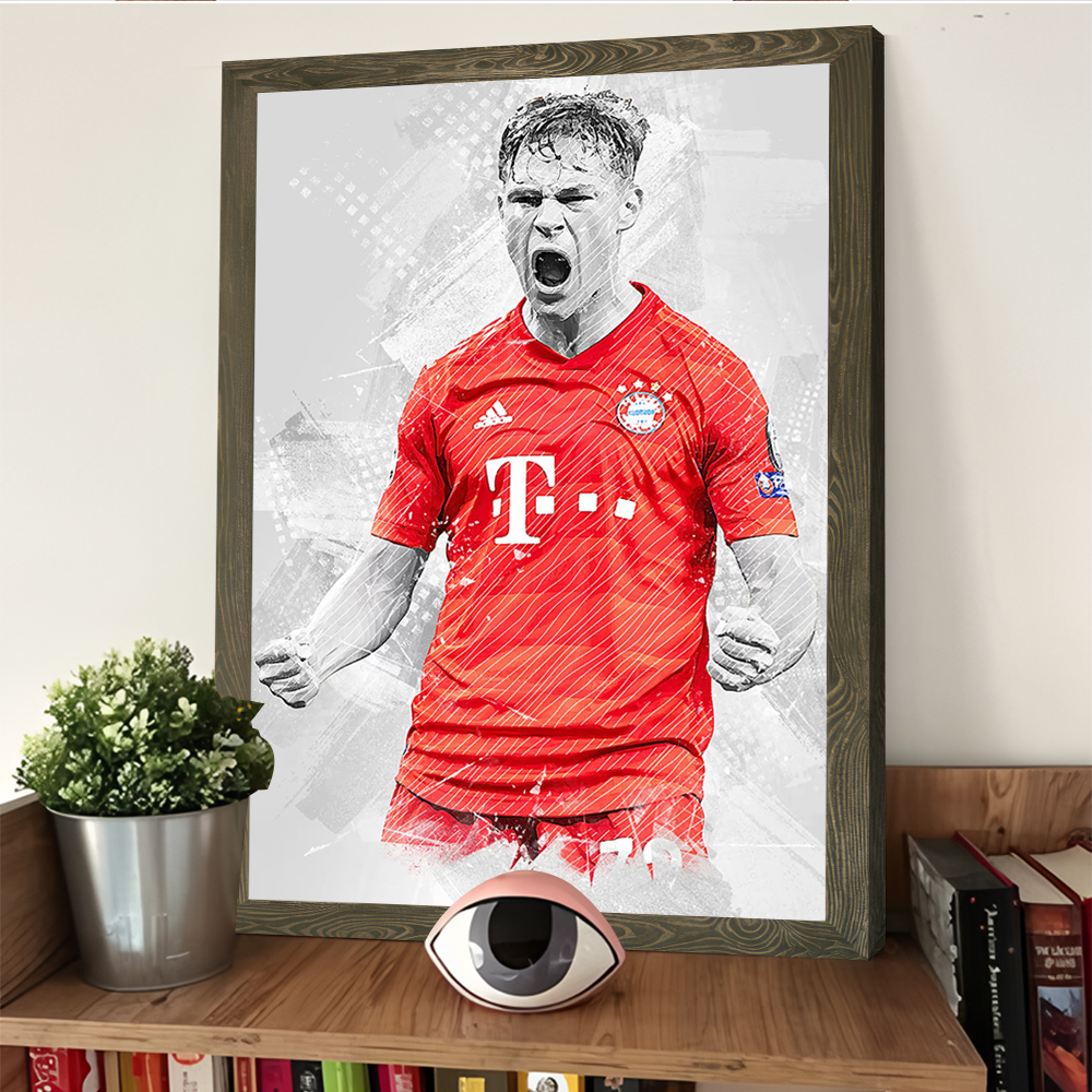 Joshua Kimmich Printing Poster - Home Bathroom Pictures avaliação e preço