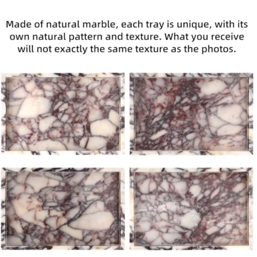 Marble Bathroom Vanity Tray, N - Home Kitchen & Bathroom avaliação e preço