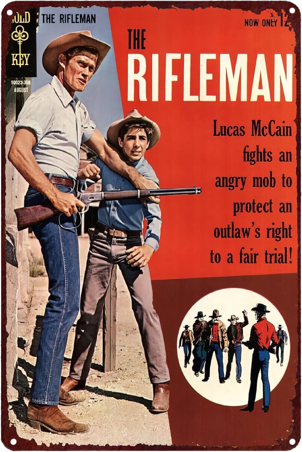 The Rifleman Art Poster - Retr - Home Bathroom Wall Art avaliação e preço