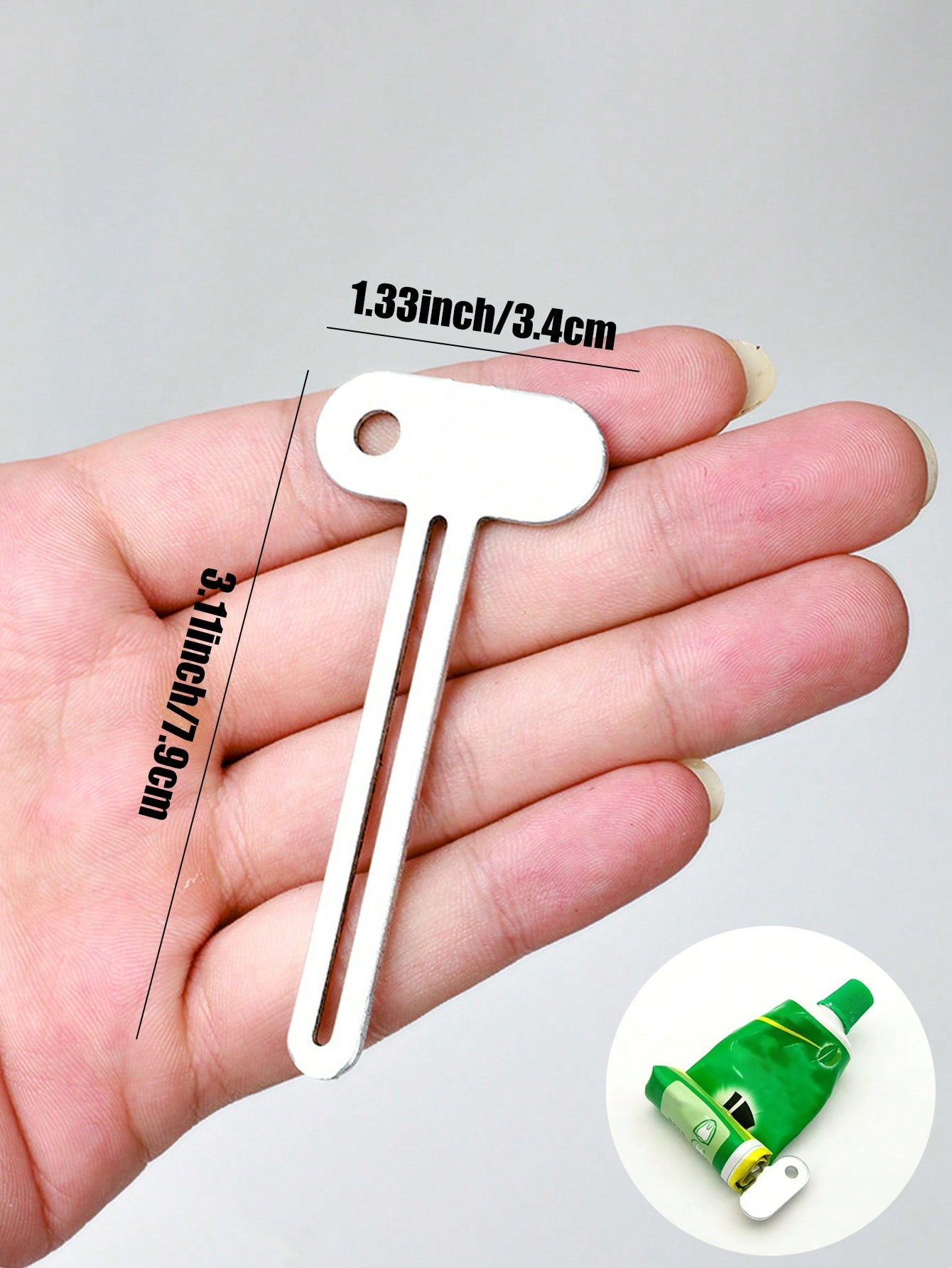 2-Pack Vintage Cast Iron Tooth - Home Essentials Bathroom Organizer avaliação e preço